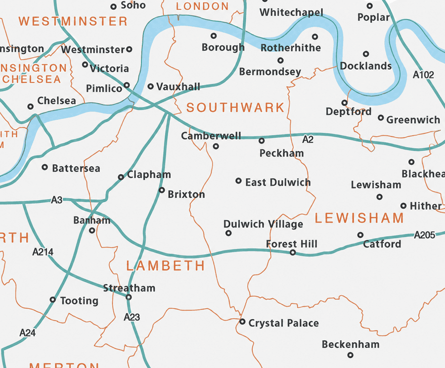 Map showing example Privi pin locations